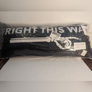 Fright This Way pillow